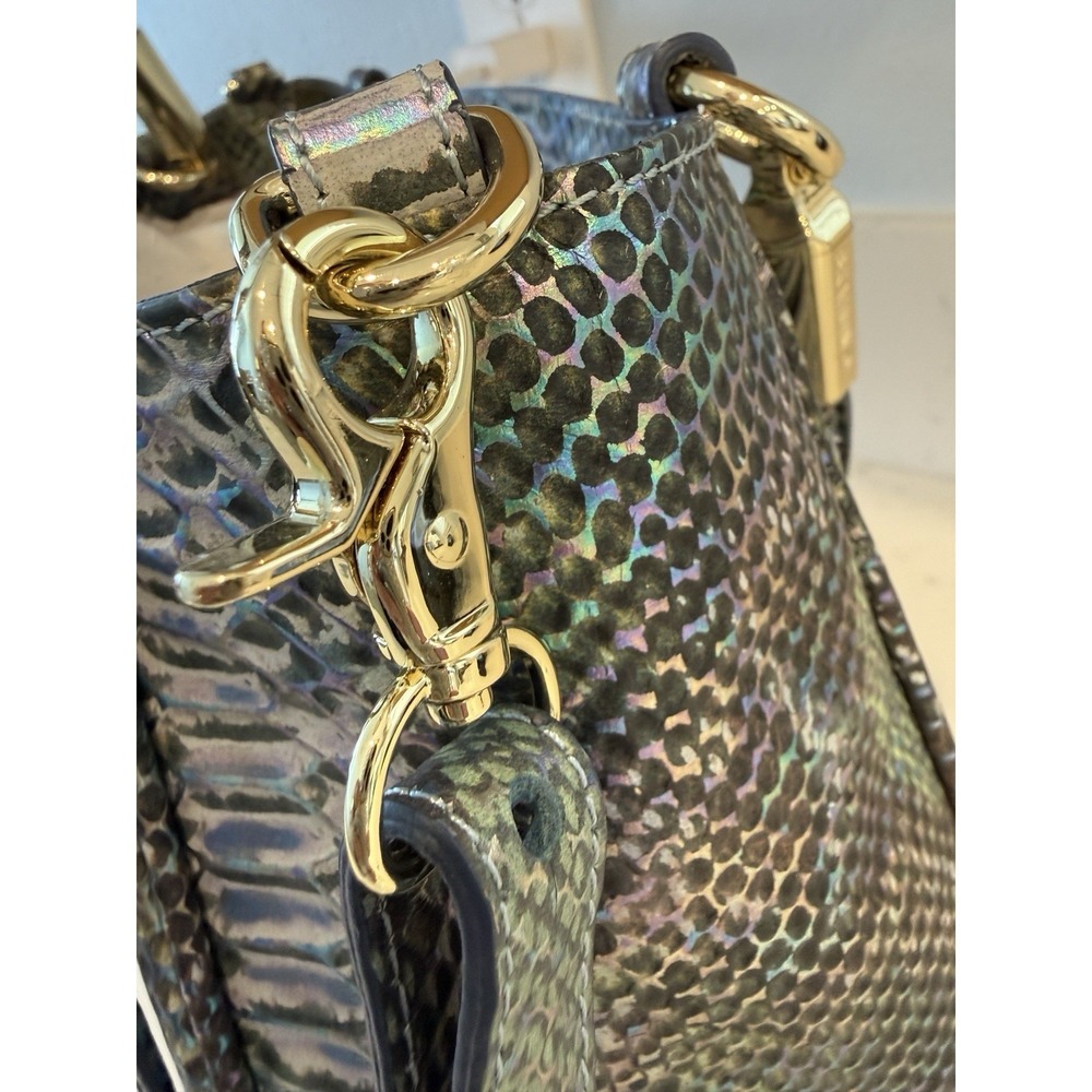 RARE New Brahmin Ruby MOONSTONE SEVILLE Satchel Shoulder Bag PURSE $395 NWTS - Picture 13 of 17